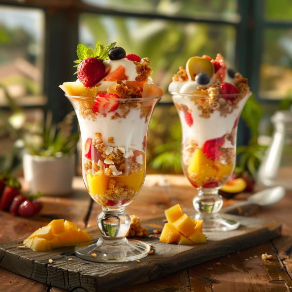 TIS THE SEASON: TROPICAL SUNSHINE PARFAIT